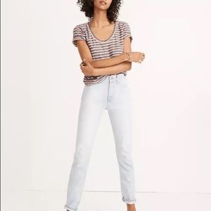 Madewell Perfect Summer Jean in Fitzgerald Wash